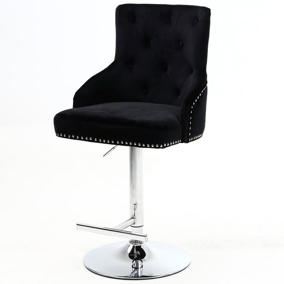 Studded bar stools with knocker sale