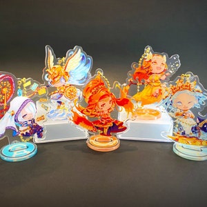 FFXIV - The Twelve Acrylic Charms/Standee