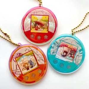 TGCF (Heaven&#39;s Official Blessing) Tamagotchis - Rainbow Acrylic Charms