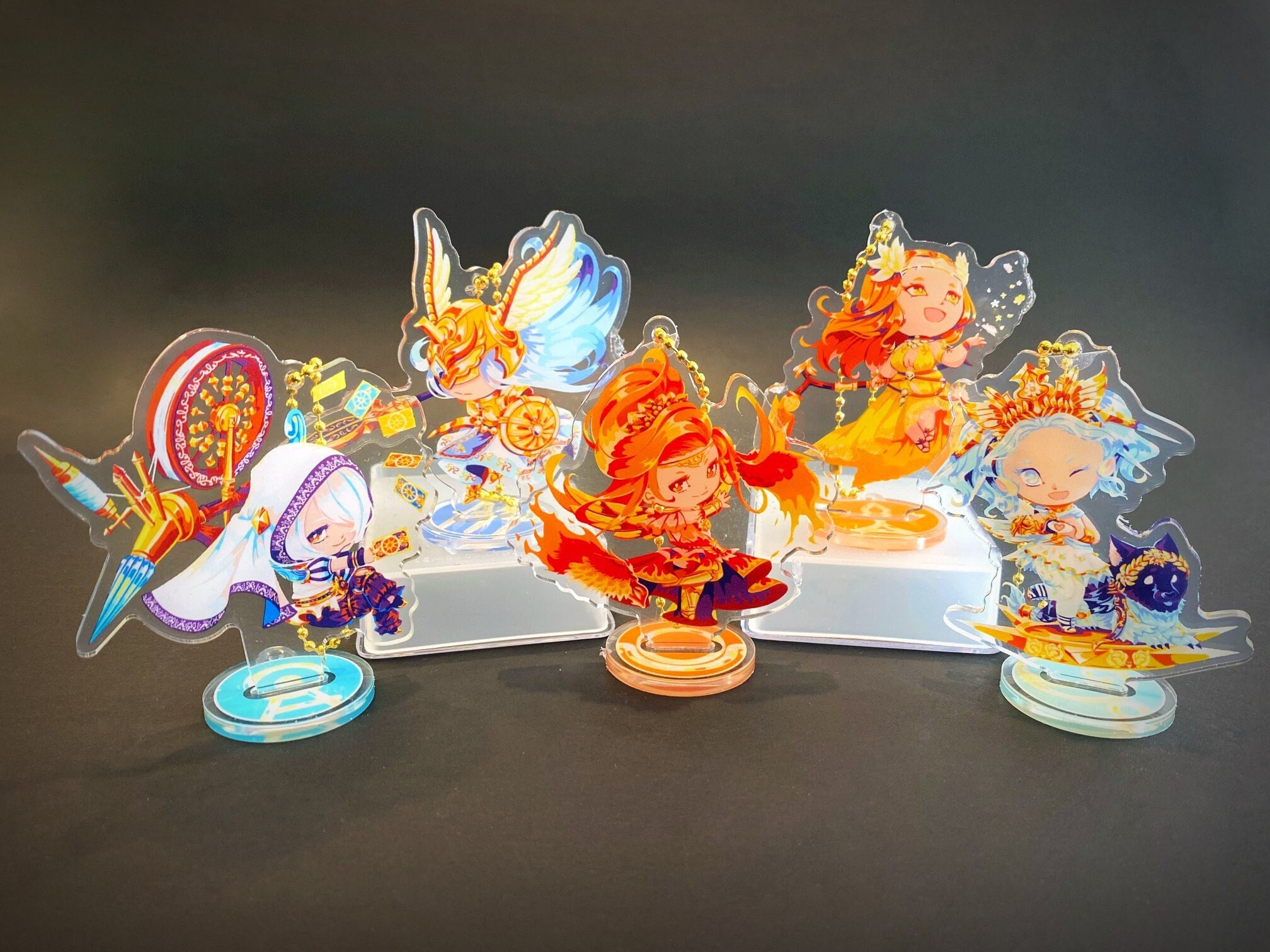 FFXIV - I dodici ciondoli acrilici/Standee