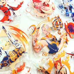 FFXIV - Scions of the Seventh Dawn + Zero (Acrylic Pins)