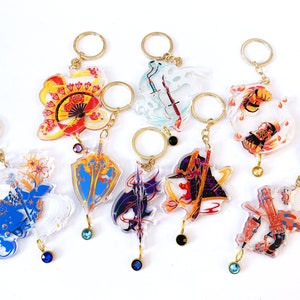 Final Fantasy Job Classes - Acrylic Charms