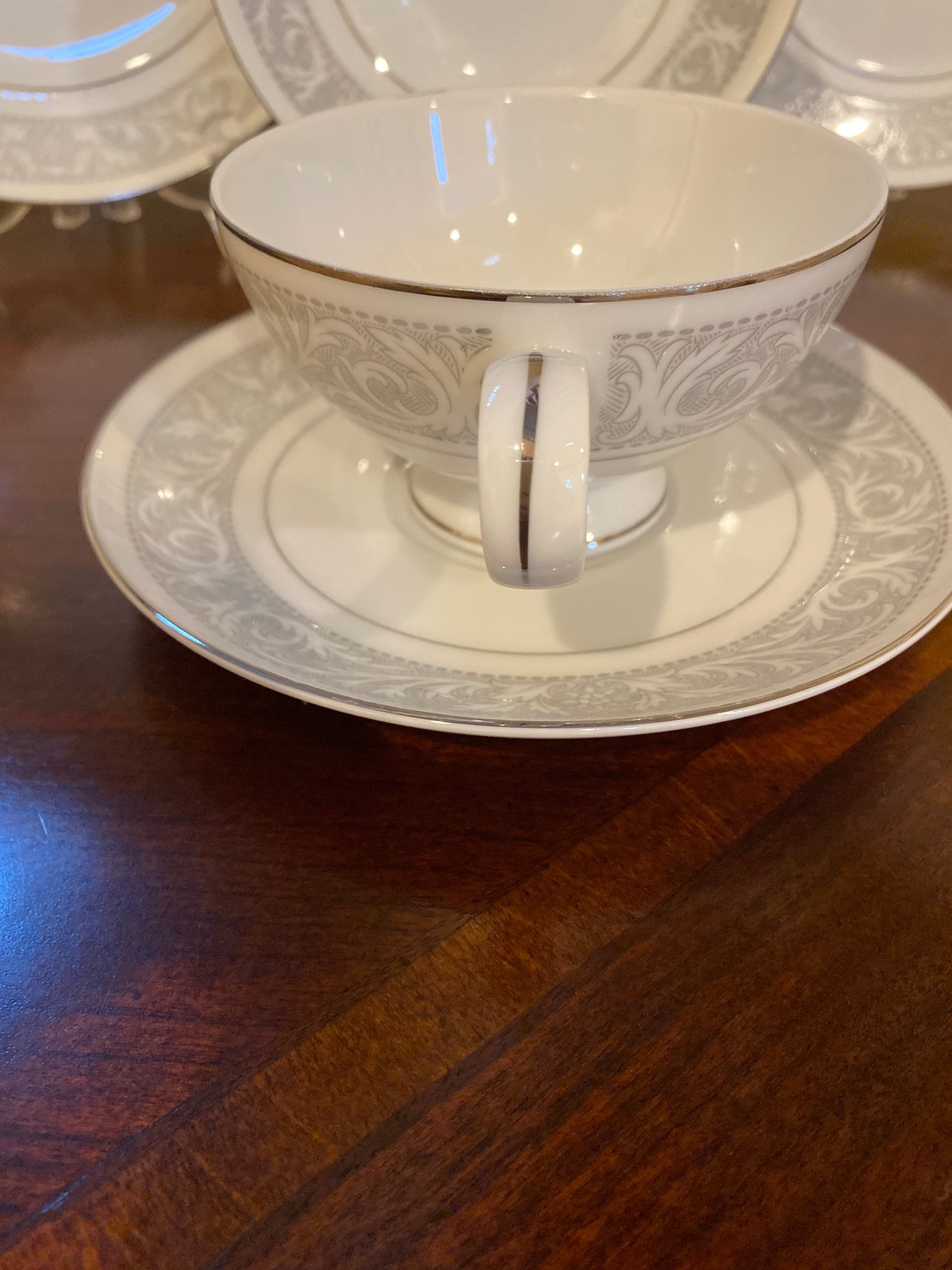 Whitney Imperial China W. Dalton Whitney Pattern 4 Piece Etsy