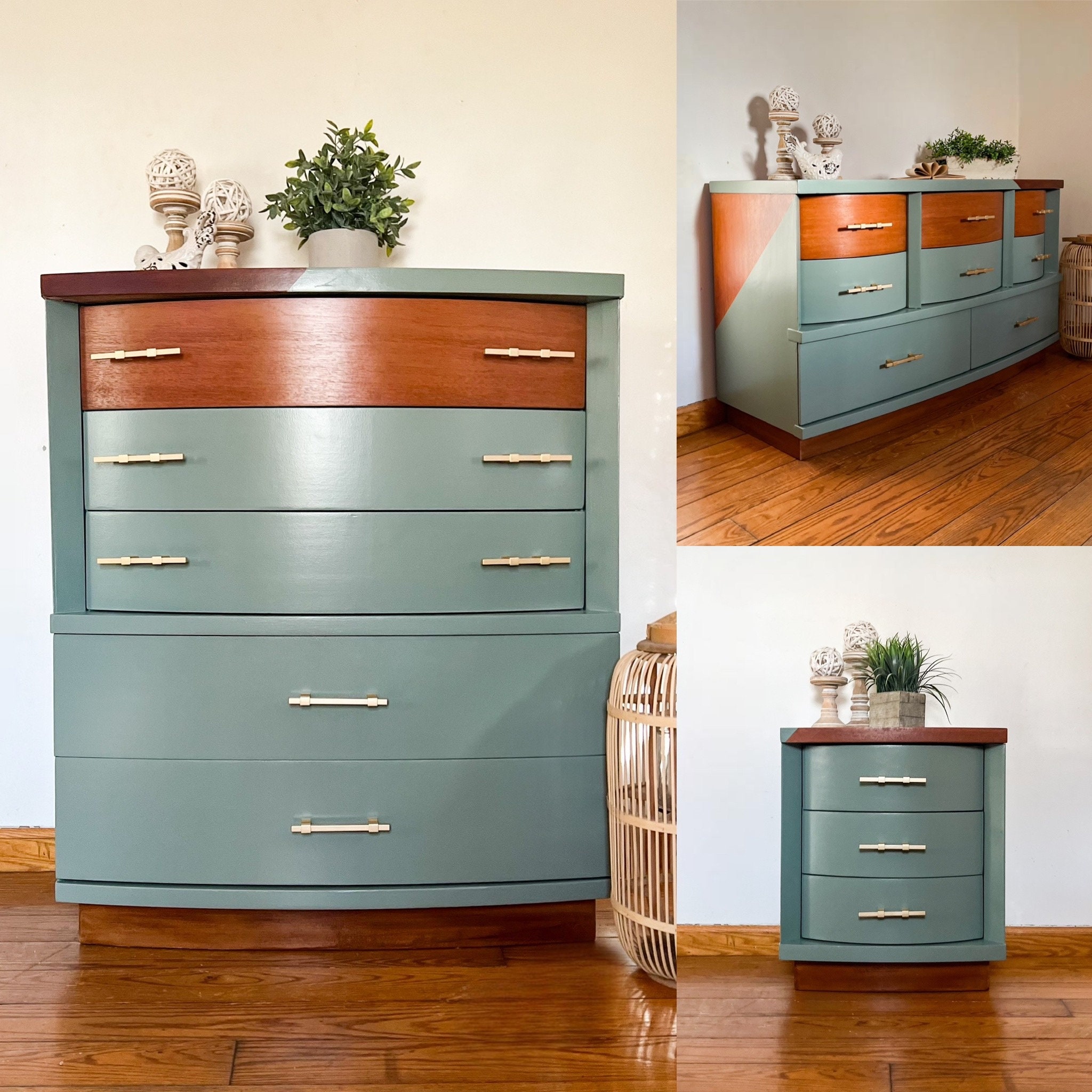 SOLD Mid Century Modern 3 Piece Bedroom Set Local Pick up Only Etsy