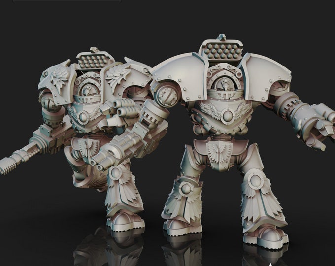 Custard Altus Spaciator - 1 walker - Surrogate Miniatures - Suitable for Onepage Rules and other scifi Games