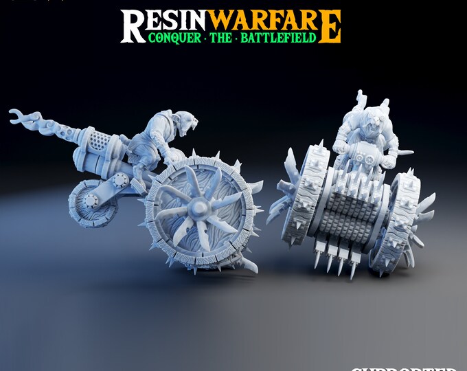 Ratkin Death Engine Impaler - Vermin Shredder Engine -  - Kings of War - Warhammer