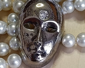 Broche masque v�nitien Etsy France