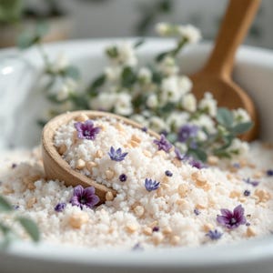 Relaxing Aromatherapy Bath Salt Soak - Natural Sea Salt Spa Soak, 5.5oz Wellness Gift for Self-Care & Relaxation