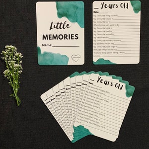 Little Memories Cards (no set age)