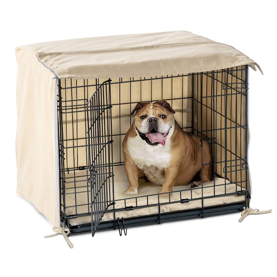 Pet Dreams Breathable Crate Cover Single/double Door Crate Cover