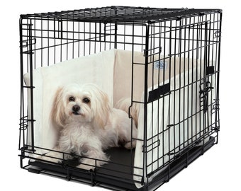 Pet Dreams Dog Crate Bumper - Wire Dog Crate Accessories, Dog Crate Training Pads for a Safe & Comfortable Crate, Dog Tail Protector