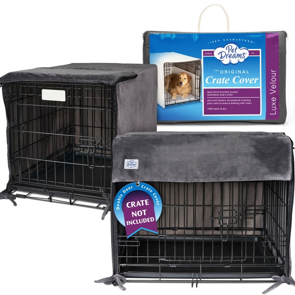 Curated visual reference: Dog Crate Cover Photo Inspiration