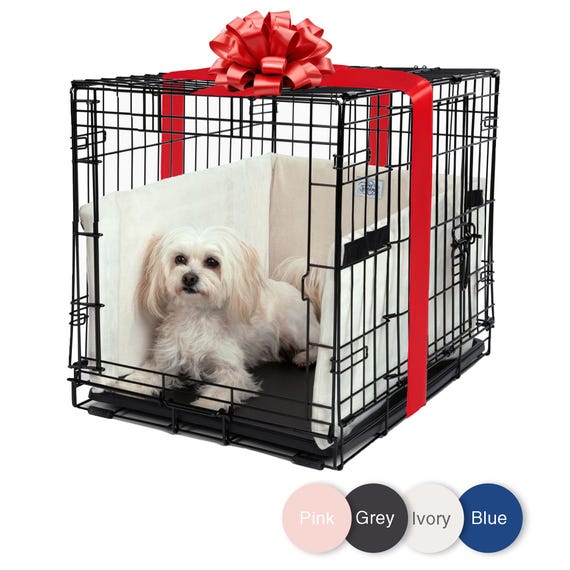 Cosy Dog Crate Bumper Pad Protective Kennel Liner for Single double Door Cages Padded Sleeping Cage Best Gifts for Pets Etsy