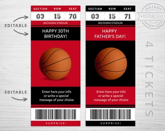Digital Boston Colors Surprise Ticket Gift Boston Basketball 