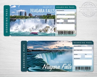 Printable HAWAII Surprise Trip Gift Ticket. Boarding Pass. - Etsy
