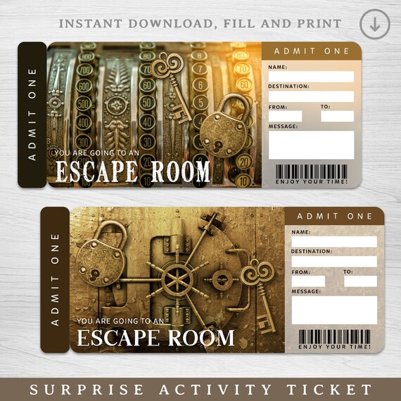 Digital Gift Card - 1 player — Somewhere Secret Escape Room Fort Collins