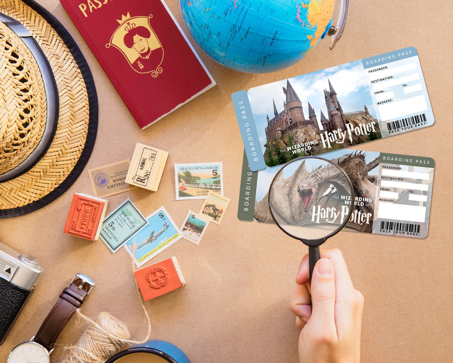 Digital UNIVERSAL STUDIOS Surprise Trip Gift Ticket Printable Etsy