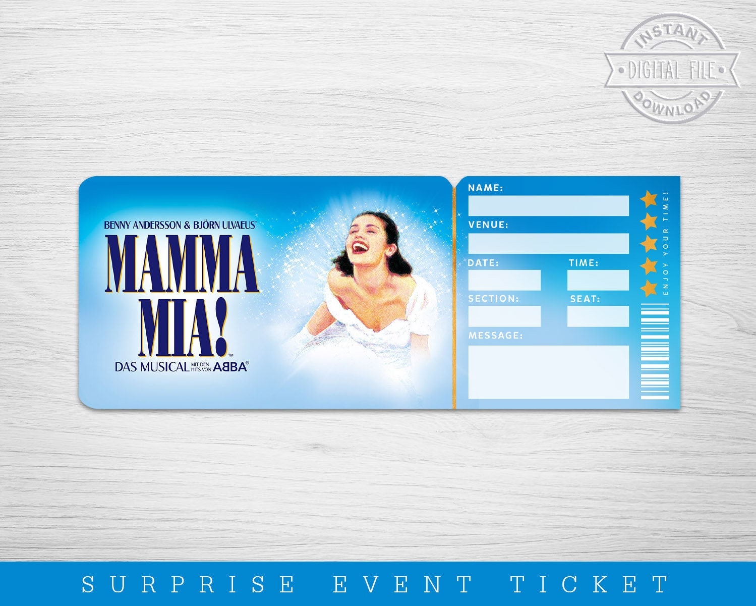 mamma mia uk tour tickets