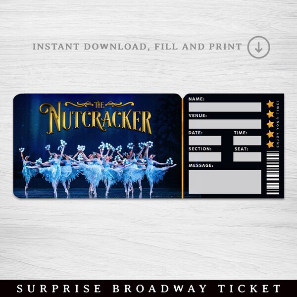 Musical Nutcracker Ballet Etsy