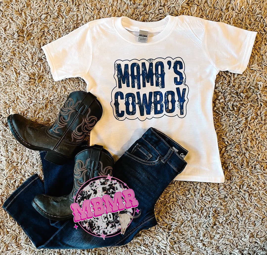 Mamas Cowboy Boy Shirt Country Boys Shirt Etsy