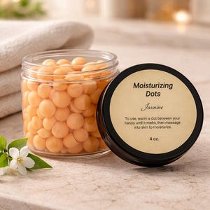 Handmade Moisturizing Dots for Dry Skin | Handmade All-Natural Skincare