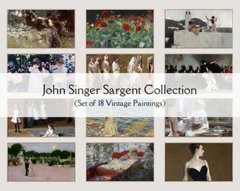 John Singer Sargent Art: 4K Frame TV Art Collection (Digital Download)