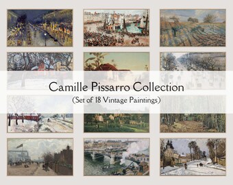 Camille Pissarro Art for Frame TV: Vintage Painting Collection (Digital Download)