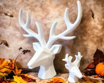 Deer head | Autumn decoration | Raysin | Home decoration | Deer antlers | Gift idea | Christmas decoration | Deer | Hunter | Jewelry stand | Window decoration