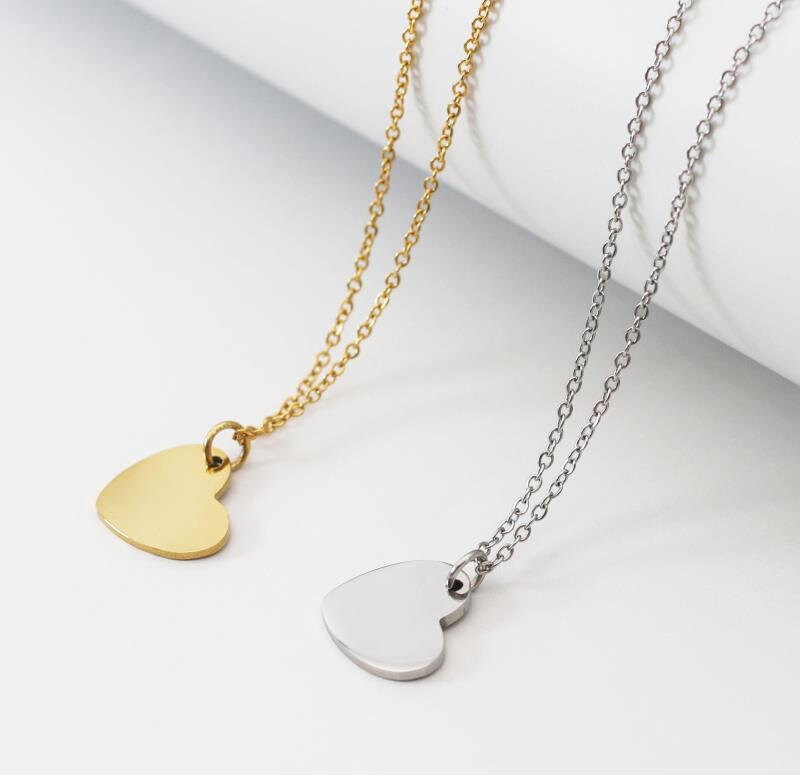 50 Pcs Custom Laser Engraved Charms Personalized Heart Logo Etsy