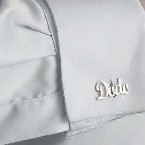 Gemelos con nombre personalizado para padrinos de boda, un par de letras iniciales personalizadas, monograma, logotipo de boda para novio, traje para hombre, regalo para él