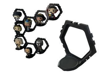 Funko Pop - zwevende muurstandaard met zeshoekige planken