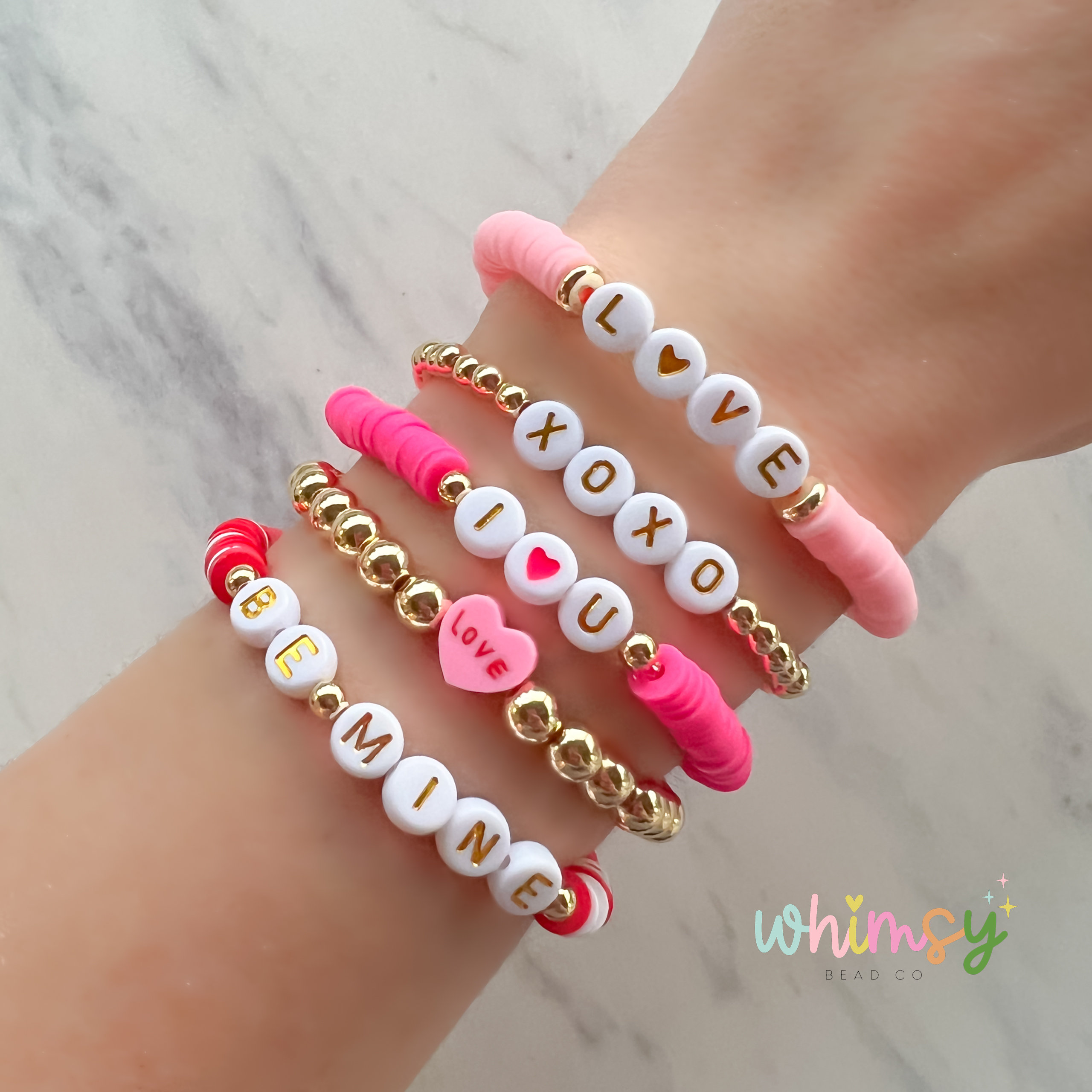 2 Pcs Christmas Gifts Bracelets Bulk Beaded Girls Decorate Wrist Jewelry  Beads Teen Charms Miss Aesthetic - AliExpress