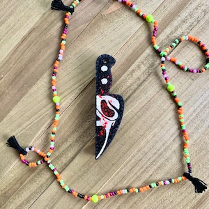 Ghostie Knife Horror Car Air Freshener Freshie