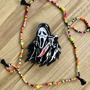 Ghost Horror Car Air Freshener Freshie