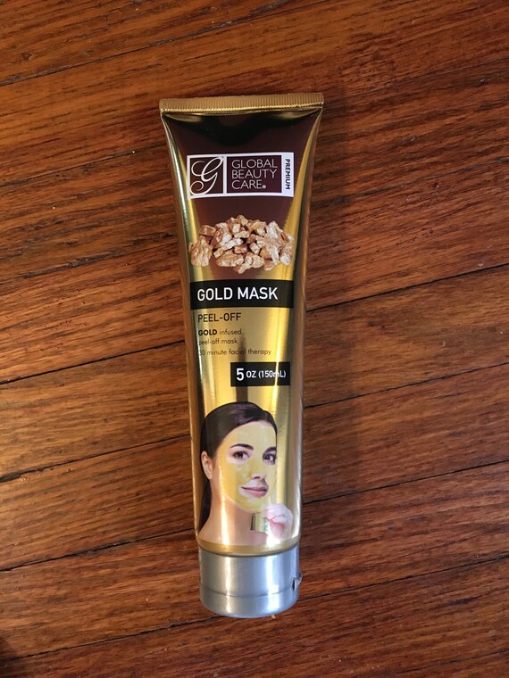 Global Beauty Care gold Mask Peel off Beauty Mask Etsy