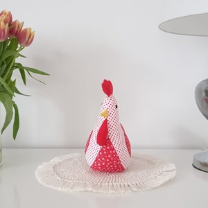 Easter Chicken Spring Home Decor, Spring Chicken Easter Table Decor, Toy Chicken Decoration Spring Decor, Easter Gift, Farmhouse Decoration image 3