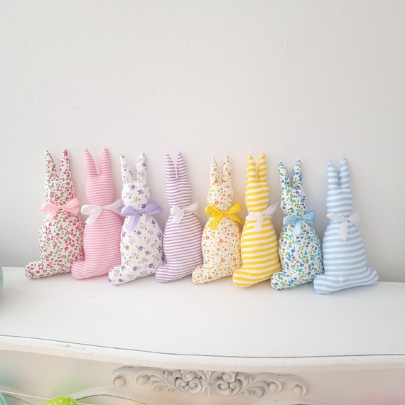 Easter Bunny Fabric Spring Decor Easter Basket Ideas Cute Bunny Easter Table Decor Babys First Easter