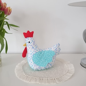 Easter decor Easter chicken Farmhouse Decoration Toy chicken decoration Spring decor, Easter Gift rustic style