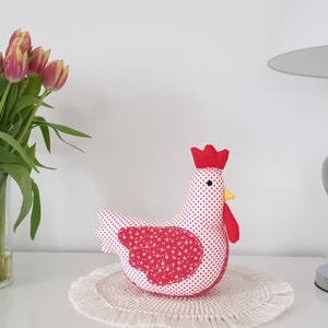 Easter Chicken Spring Home Decor, Spring Chicken Easter Table Decor, Toy Chicken Decoration Spring Decor, Easter Gift, Farmhouse Decoration image 4