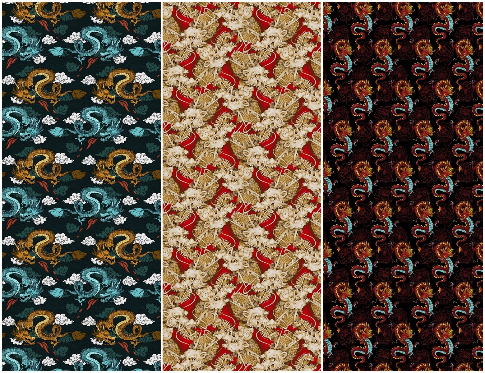 Hemp Eco stoffen per meter - Flora - Dahlia - 772-34