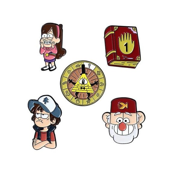 Gravity Falls Enamel Pins Etsy