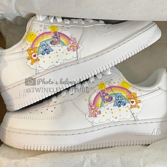 Moral proteína Despido Zapatillas Nike Air Force 1 personalizadas con cuidado dibujo - Etsy España