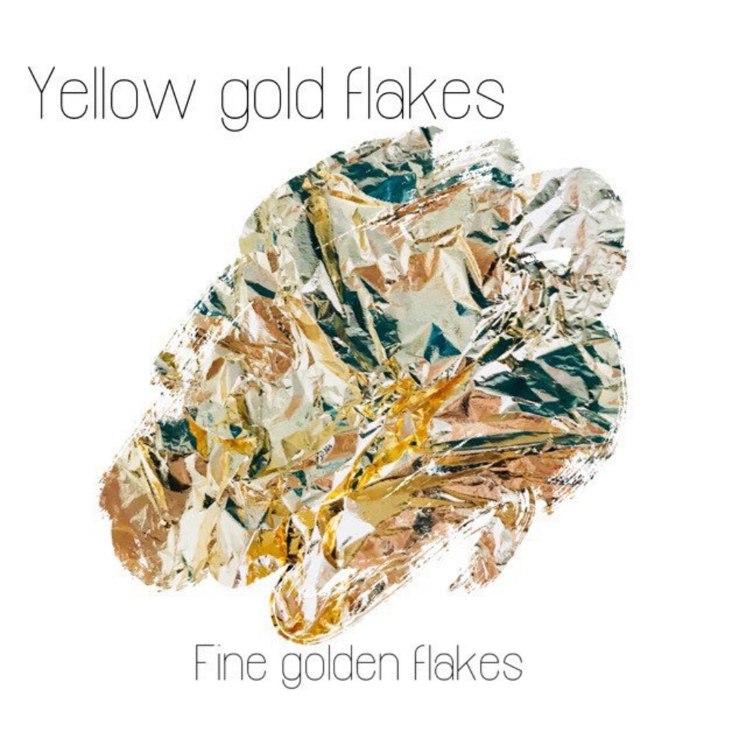 Cosmetic Grade Gold Leaf Flake