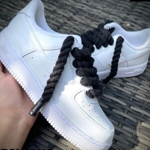 Air Force 1 ROPE LACES Custom Thick Laces Air Force 1, Rope Laces for Air  Force 1, Cream, Black, Colored Rope Laces only Laces 