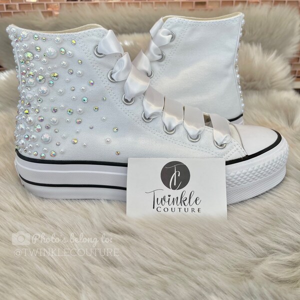 Wedding Converse Etsy