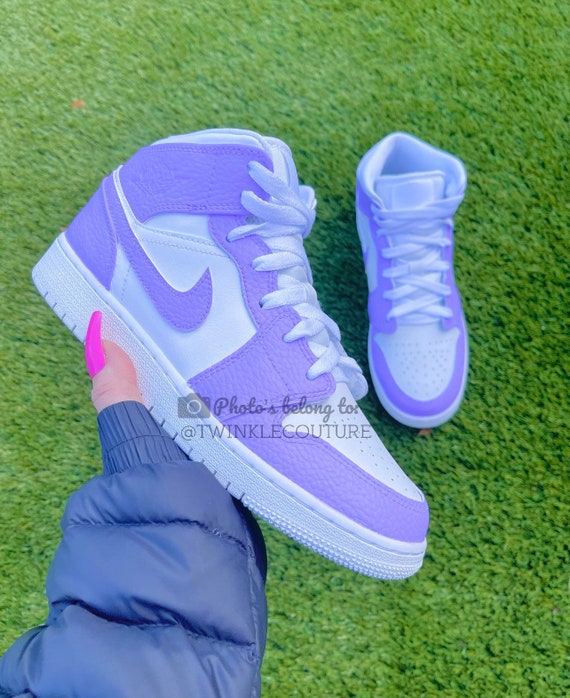 jordan high tops purple