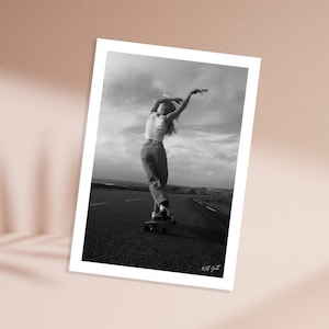 Carte photo - White rose - Wild Youth - A5 (14,8x21cm)