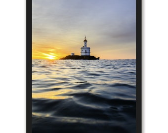 Poster Lighthouse of La Teignouse - Quiberon - Brittany - 50x70cm