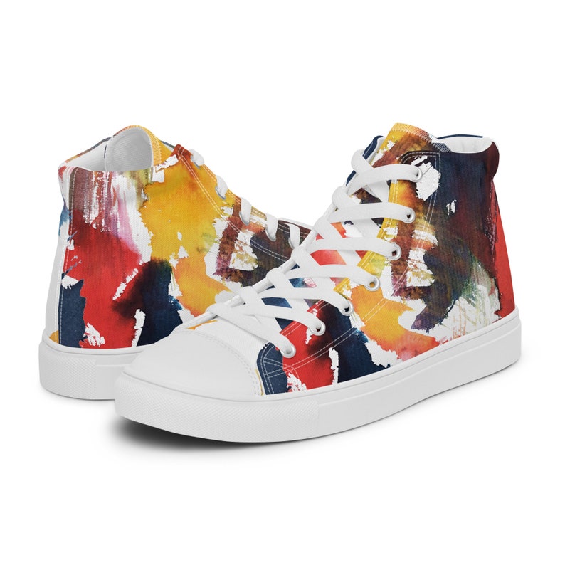 Irish - Sustainably Made Men’s high top canvas shoes