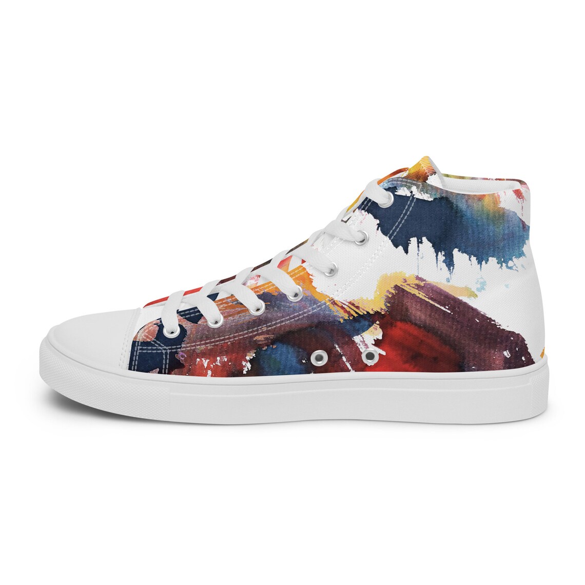 Irish - Sustainably Made Men’s high top canvas shoes main image 1